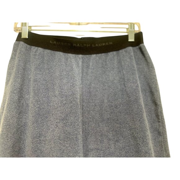 Lauren Ralph Lauren Fleece Sweater and Pants Set Womens Small Blue Preppy Cozy - Picture 14 of 16